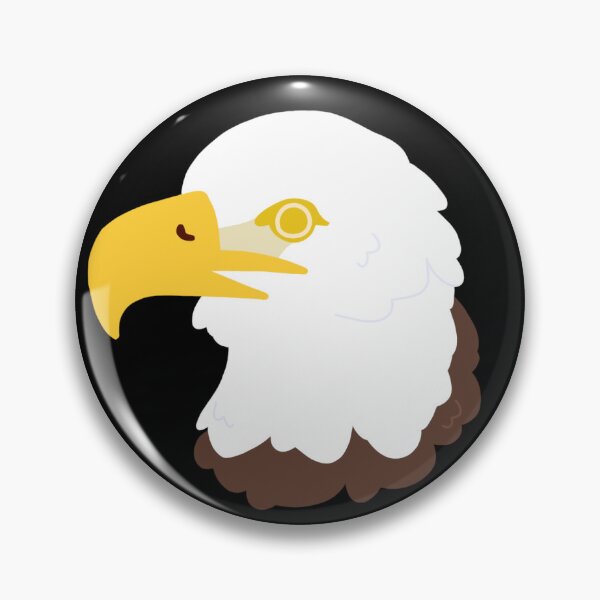 Item preview, CBS Sticker - Bald Eagle designed and sold by ClumsyPillbug.