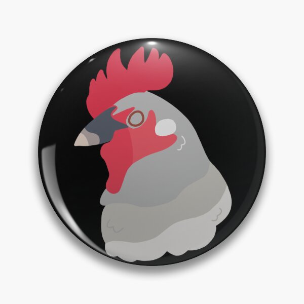 Item preview, CBS Sticker - Lavender Chicken designed and sold by ClumsyPillbug.