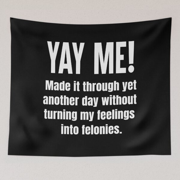 Item preview, Turning Feelings Into Felonies Funny Work Gift designed and sold by Say It With Ink.