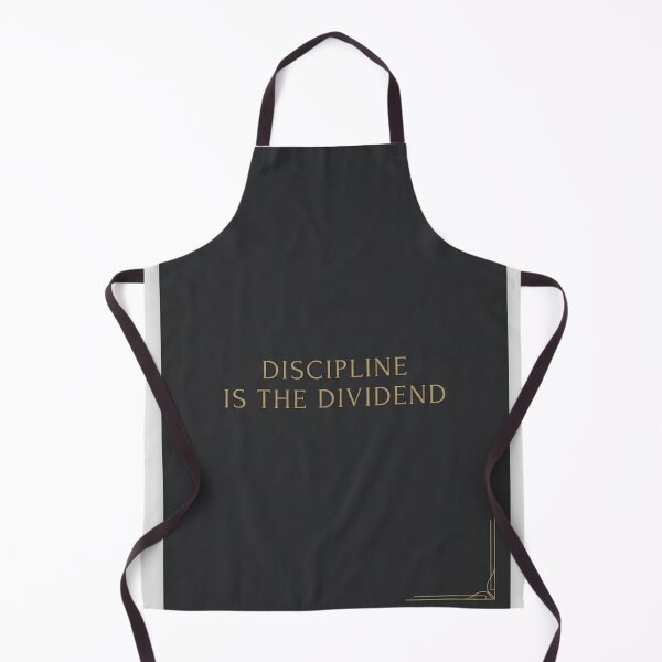 Item preview, Discipline Is the Dividend | Minimalist Money Mindset Print designed and sold by Zaramodo.