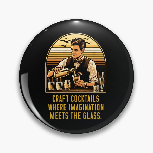 Item preview, Craft Cocktails Imagination Mixology Bartender designed and sold by kistperson.