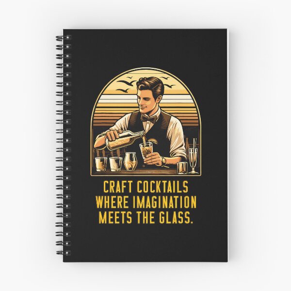 Item preview, Craft Cocktails Imagination Mixology Bartender designed and sold by kistperson.