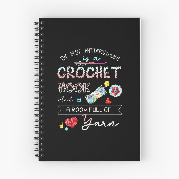 Item preview, Crochet Hook and Yarn Antidepressant Crafting Lover designed and sold by hanswe.