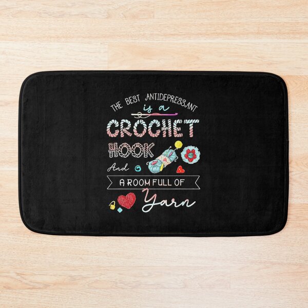 Item preview, Crochet Hook and Yarn Antidepressant Crafting Lover designed and sold by hanswe.