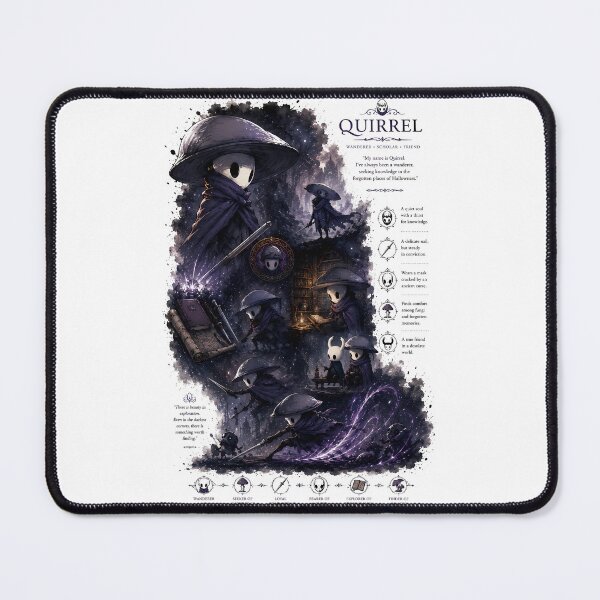 Item preview, Quirrel Wanderer of Hallownest designed and sold by PrestonChild.