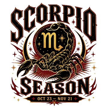 Artwork thumbnail, Scorpio Season by RedRubyBubble