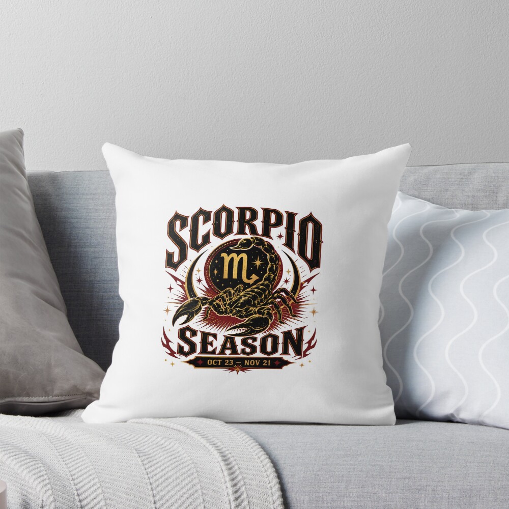 Item preview, Throw Pillow designed and sold by RedRubyBubble.
