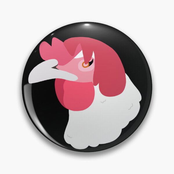 Item preview, CBS Sticker - (OC) Karen the Chicken designed and sold by ClumsyPillbug.