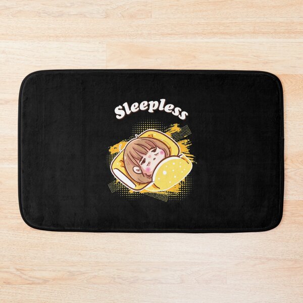 Item preview, Cute Anime Sleepless Character Sleeping Art designed and sold by hanswe.