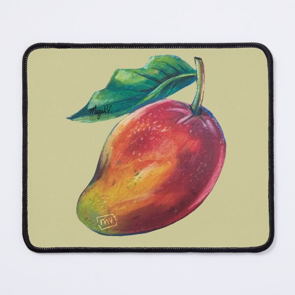 Item preview, Red Mango Colored Pencil Drawing designed and sold by Mayali Artistry .