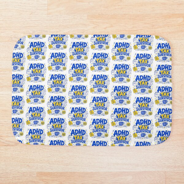 Item preview, ADHD Tax Survivor designed and sold by RedRubyBubble.