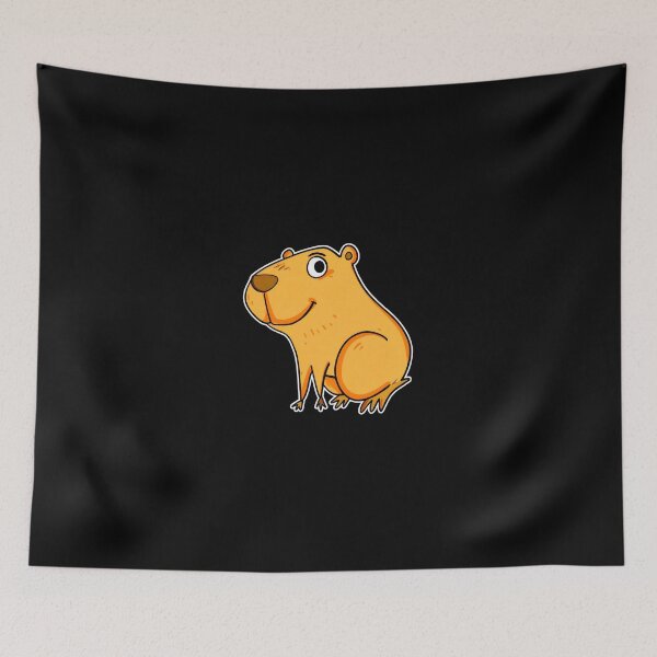 Item preview, Cute Cartoon Capybara Animal Lover Gift designed and sold by mewsahme.