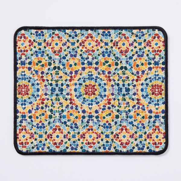 Item preview, Colorful Vibrant Geometric Tile Mosaic Pattern designed and sold by zenjiinspired.