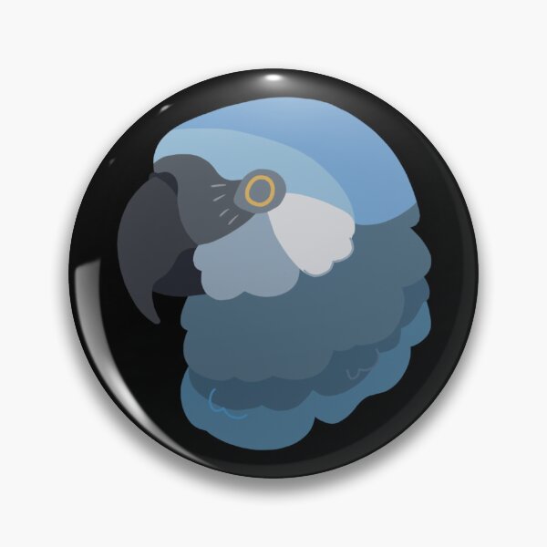 Item preview, CBS Sticker - Spix Macaw designed and sold by ClumsyPillbug.