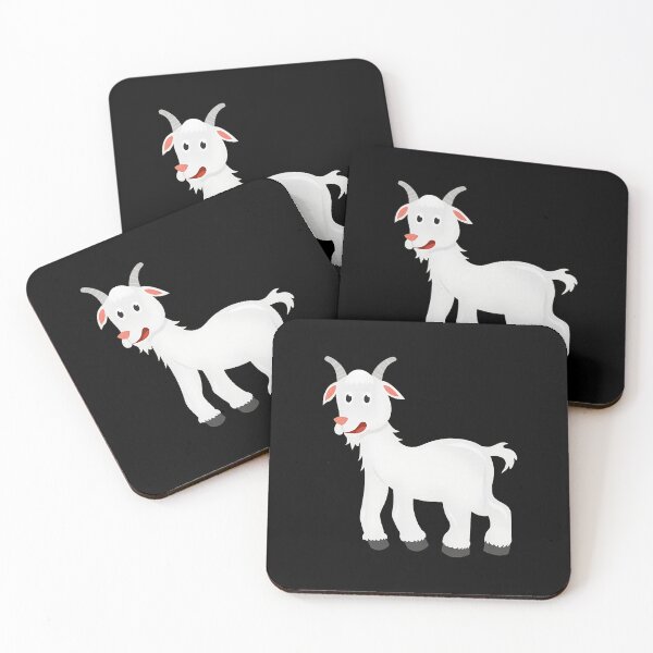 Item preview, Cute Cartoon Goat Animal Lover Farm Barnyard Fun designed and sold by hanswe.