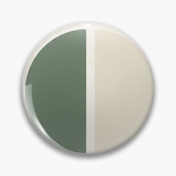 Item preview, Half-Moon Arch Duo | Minimalist Sage and Cream Geometric Print designed and sold by Zaramodo.