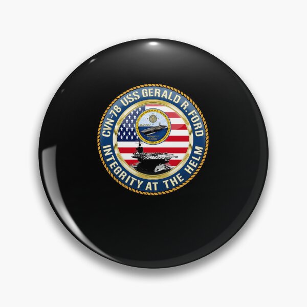 Item preview, CVN-78 USS Gerald R Ford Aircraft Carrier Navy Veteran Seal designed and sold by Osstaramilua.