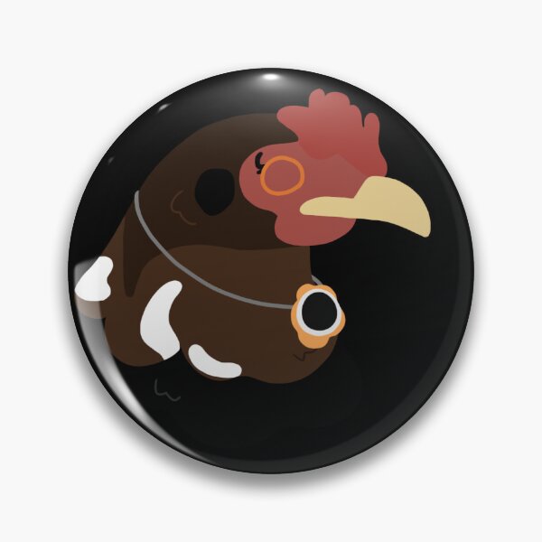 Item preview, CBS Sticker - (OC) Linda the Chicken designed and sold by ClumsyPillbug.