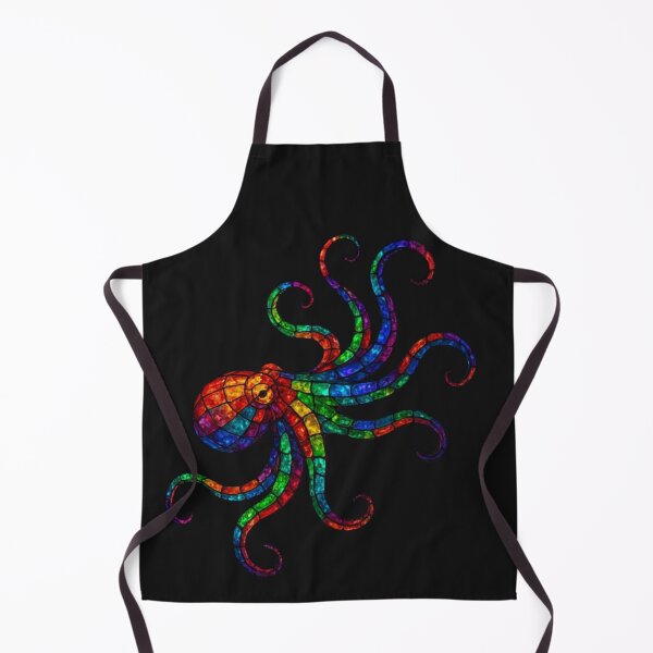 Item preview, Stained Glass Octopus designed and sold by PurrfectWhisper.