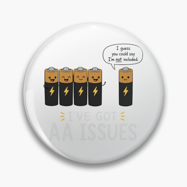 Item preview, Cute Funny AA Meeting I've Got AA Issues Humor designed and sold by WolfmanProphecy.
