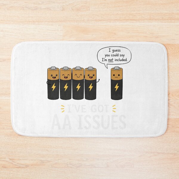 Item preview, Cute Funny AA Meeting I've Got AA Issues Humor designed and sold by WolfmanProphecy.