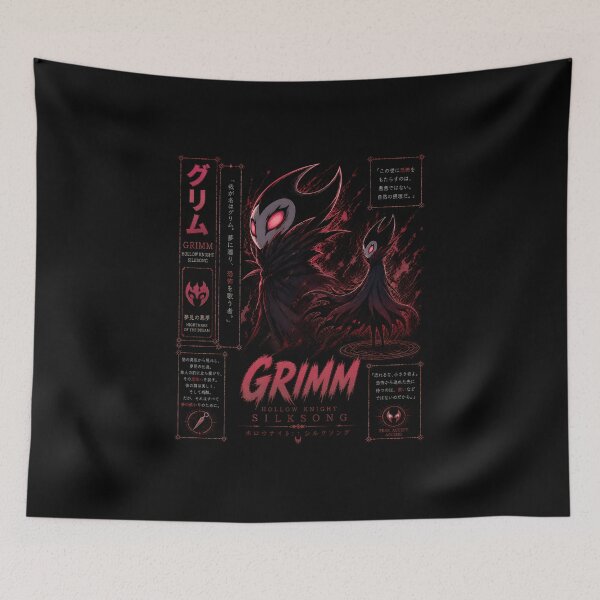 Item preview, Grimm Nightmare of the Dream Hollow Knight Art designed and sold by PrestonChild.