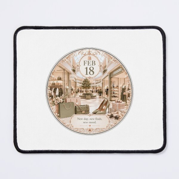 Item preview, February 18 Shopping Birthday Design designed and sold by LunaMoments.