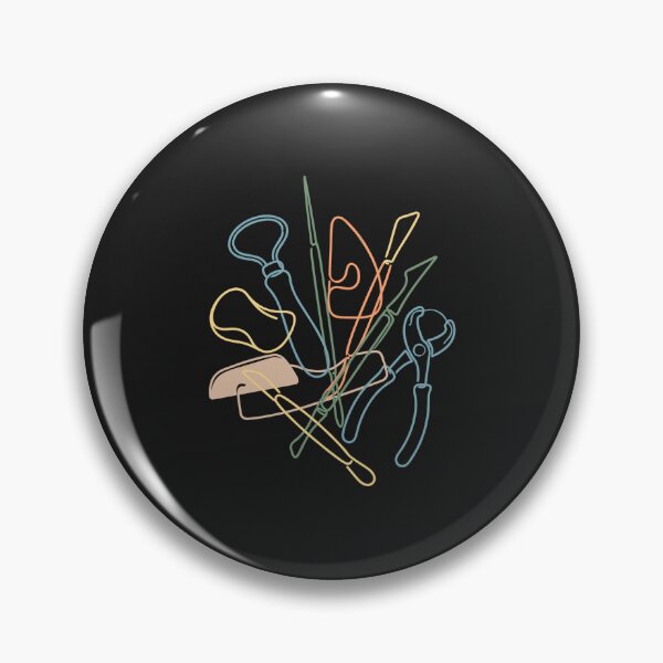 Item preview, Pottery Tools Line Art Ceramic Artist Sculpting Pottery Lover designed and sold by abig-eiyana.