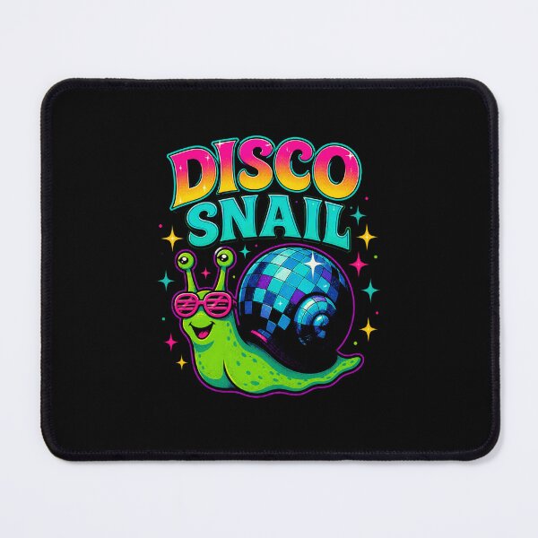 Item preview, Disco Snail Retro Dance Party Funny Snail Lover Graphic Design designed and sold by MiALopezArt.