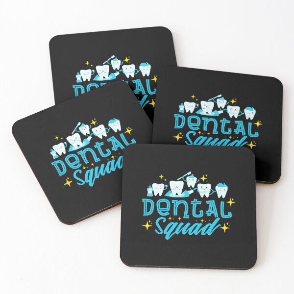 Item preview, Dental Squad Cute Tooth Cartoon Brush Toothpaste Sparkle designed and sold by mewsahme.