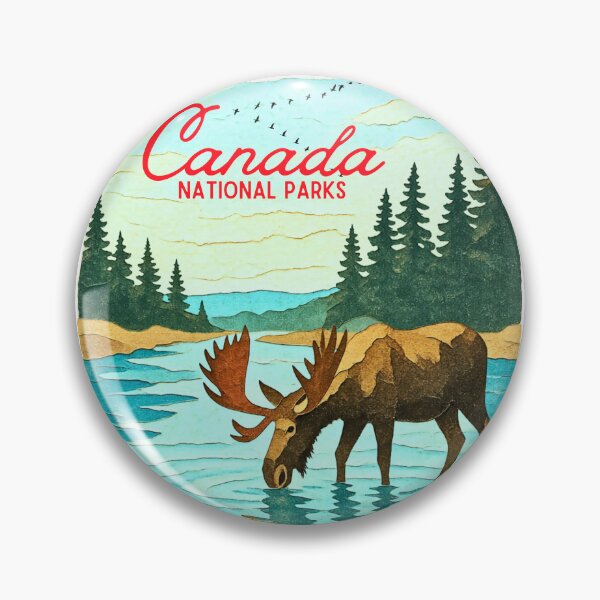 Artikelvorschau, Grafikdesign für Kanadas Nationalparks entworfen und verkauft von WolfBirdDesigns.