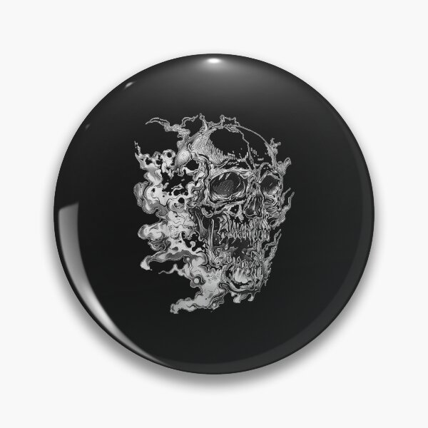 Item preview, Spooky Skull Smoke Dark Art Gothic Skull Halloween designed and sold by abig-eiyana.