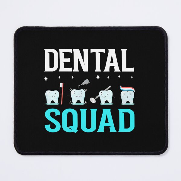 Item preview, Dental Squad Funny Tooth Teeth Dentist Design designed and sold by mewsahme.