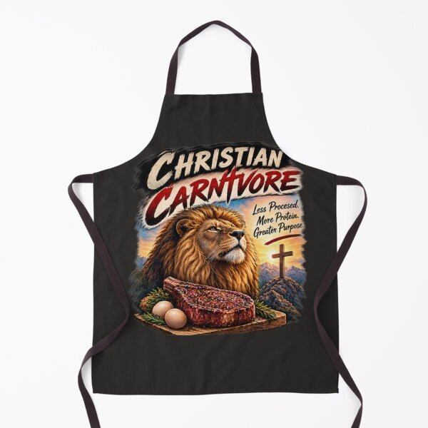 Item preview, Lion Christian Carnivore Less Processed More Protein Greater purpose designed and sold by CarnivoreGifts.
