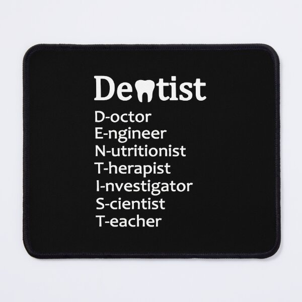 Item preview, Dentist Acrostic Funny Tooth designed and sold by kistperson.
