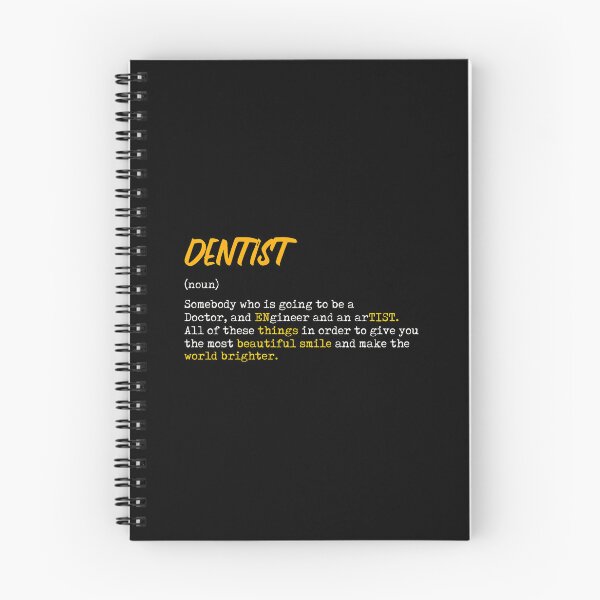 Item preview, Dentist Definition Orange Typography designed and sold by mewsahme.