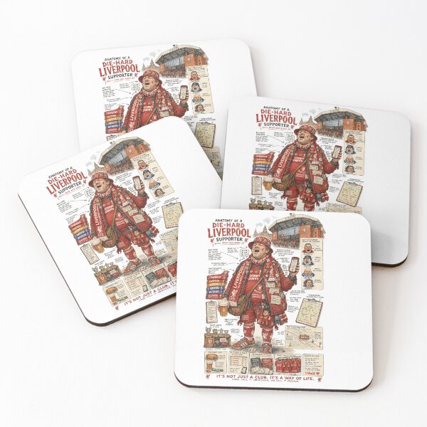 Item preview, Anatomy of a Liverpool FC Fan Poster designed and sold by windmildesigner.
