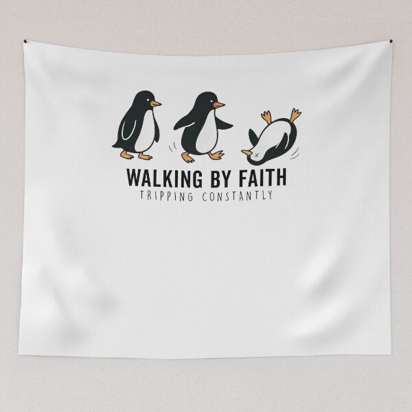 Item preview, Walking By Faith Tripping Constantly designed and sold by Hedoraxe.