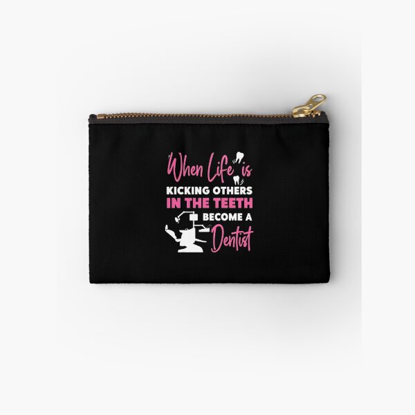 Item preview, Dentist Humor Teeth Kicking Life Motivation designed and sold by hanswe.