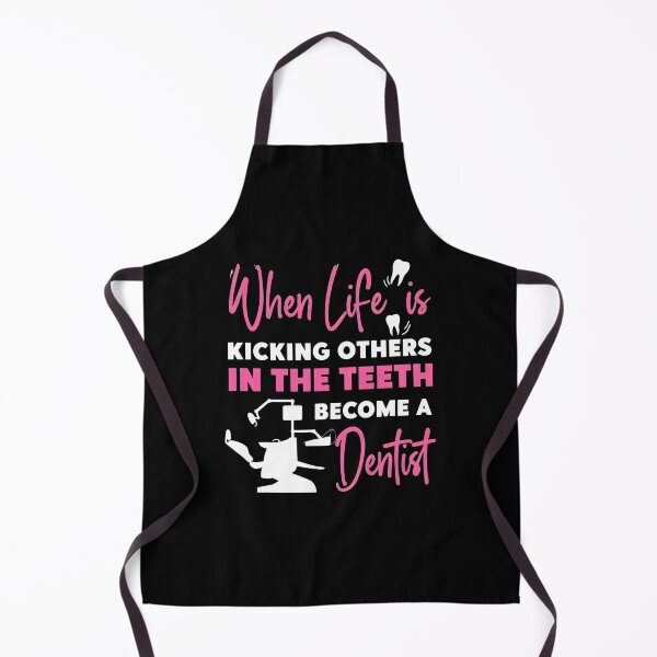 Item preview, Dentist Humor Teeth Kicking Life Motivation designed and sold by hanswe.