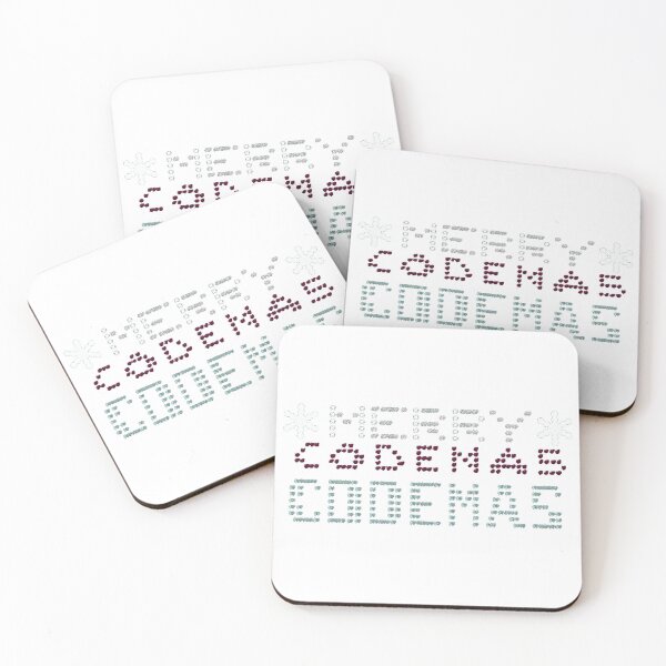Item preview, Merry Codemas Pixel Code Christmas designed and sold by lht6474.
