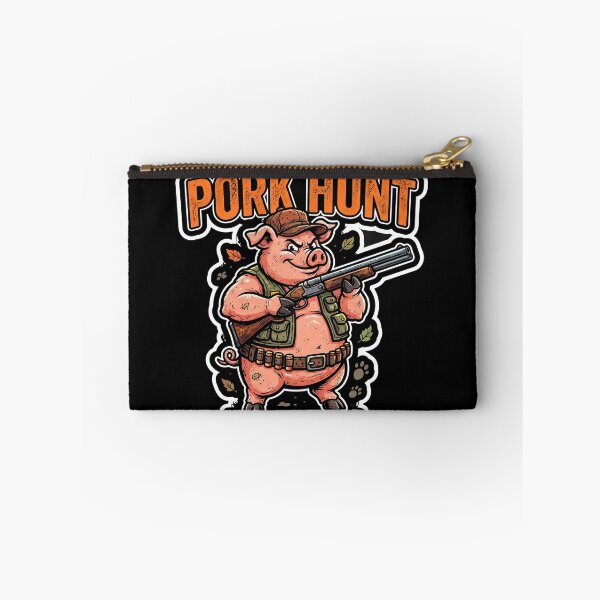 Item preview, Pork Hunt Cartoon Character designed and sold by kiwiartyfarty.