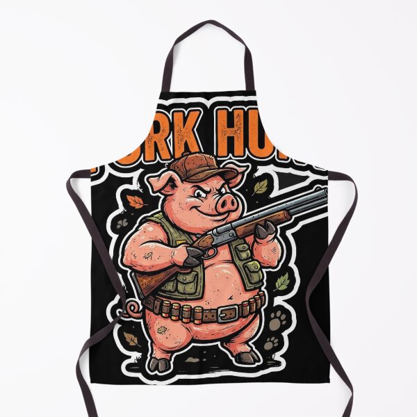 Item preview, Pork Hunt Cartoon Character designed and sold by kiwiartyfarty.