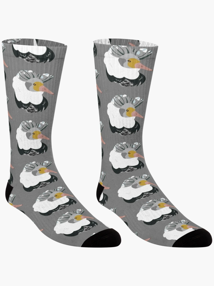 Thumbnail 3 of 5, Socks, CBS Sticker - Grey Ruff designed and sold by ClumsyPillbug.