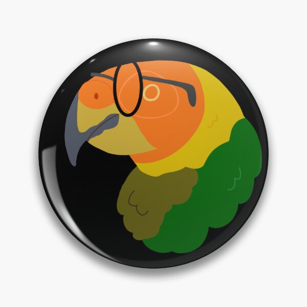 Item preview, CBS Sticker - (OC) Walter the Bald Parrot designed and sold by ClumsyPillbug.