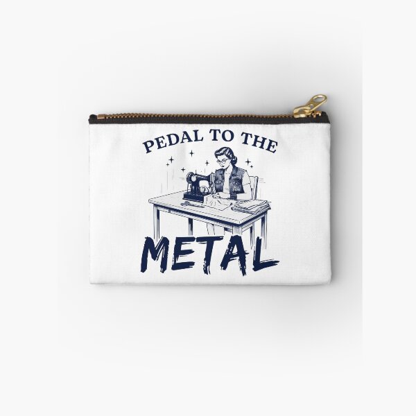 Item preview, Funny Quilting Art Quilt Sewer Quilter Sewing - Pedal to the Metal designed and sold by wingstar.