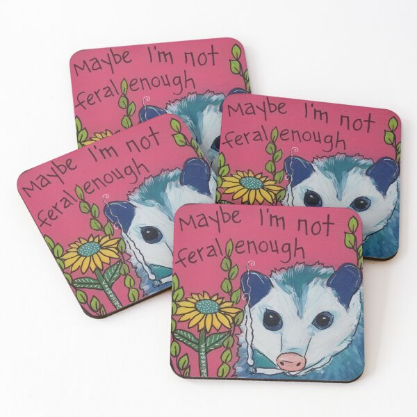 Item preview, Maybe I'm Not Feral Enough designed and sold by artforloners78.