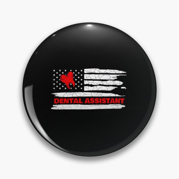Item preview, Distressed Flag Dental Assistant Tooth USA Patriot Gift designed and sold by mewsahme.