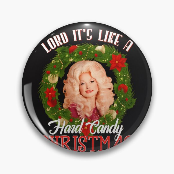 Artikelvorschau, Weihnachtskranz mit Süßigkeitenmotiven - Dolly Parton Weihnachtskranz entworfen und verkauft von PreciousRobin.