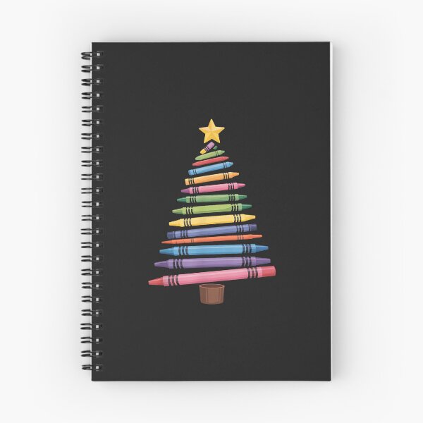 Item preview, Crayon Christmas Tree Teacher Art Student Holiday Xmas designed and sold by abig-eiyana.